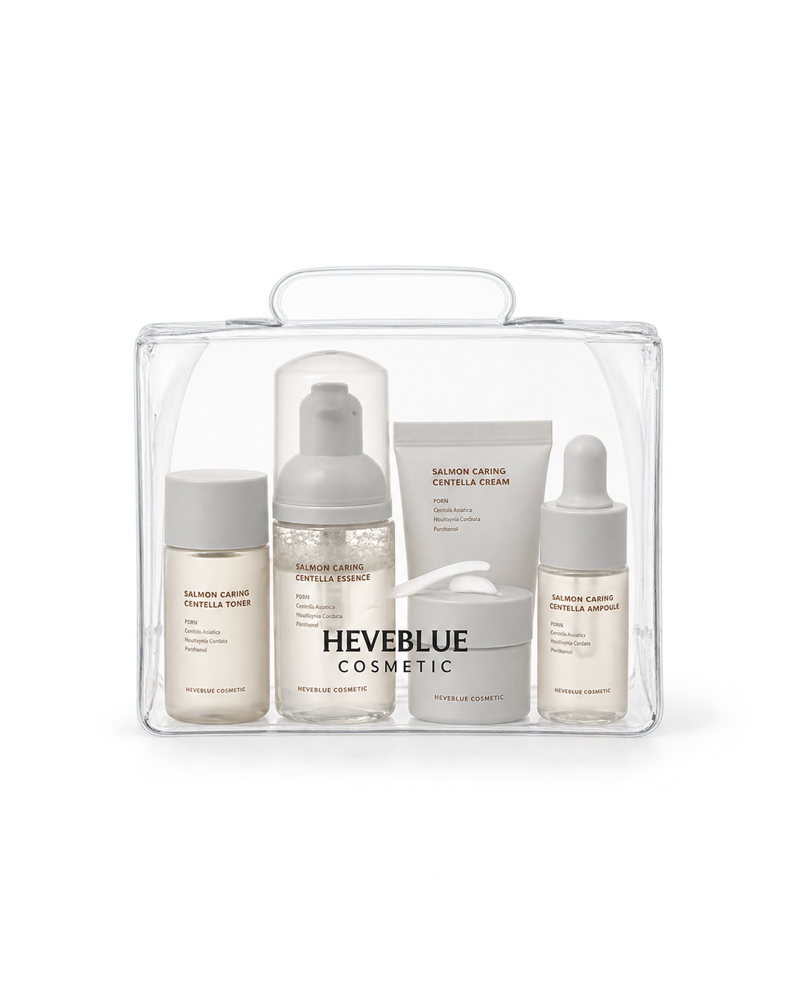 HEVEBLUE- Borsa kit per una routine completa