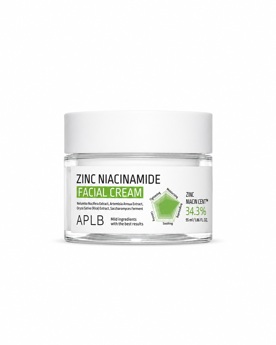 APLB – Crema viso alla niacinamide allo zinco per eccesso di sebo