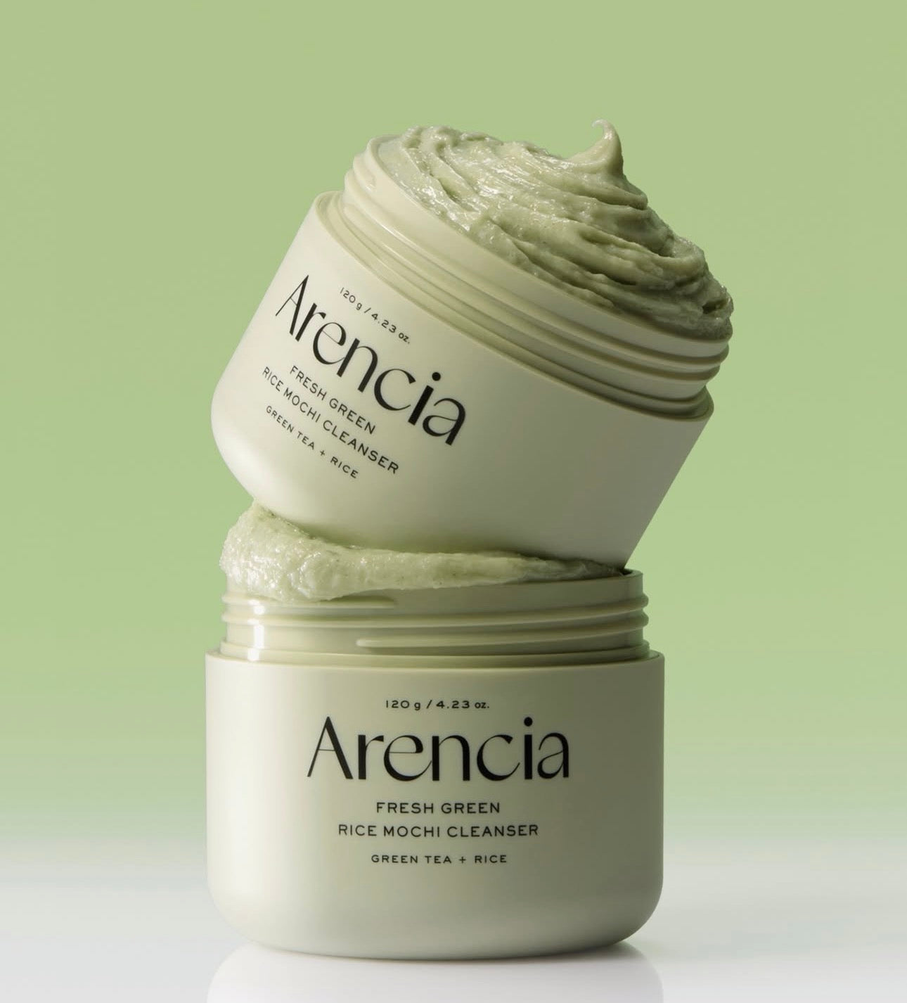 Arencia – Detergente Mochi al Riso Verde Fresco, 120 g